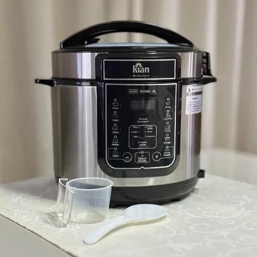 Panela elétrica de pressão inox Kian 6 L