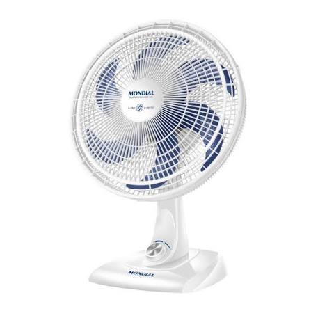Ventilador Mondial de 6 pás Branco